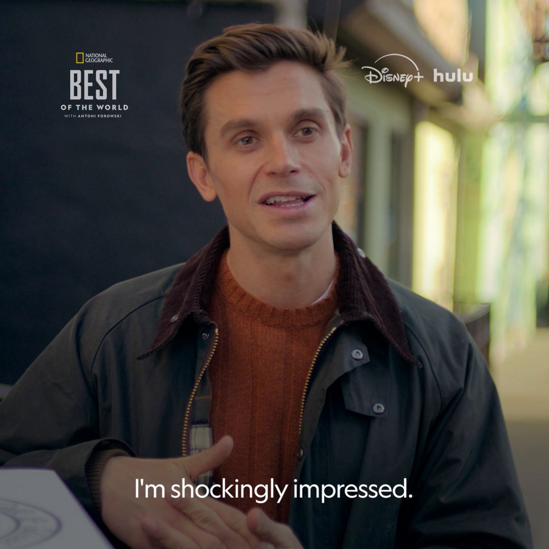 Sometimes breaking the rules pays off, especially when the pizza is this good. #BestOfTheWorld with Antoni Porowski is now streaming on Disney+ and Hulu.