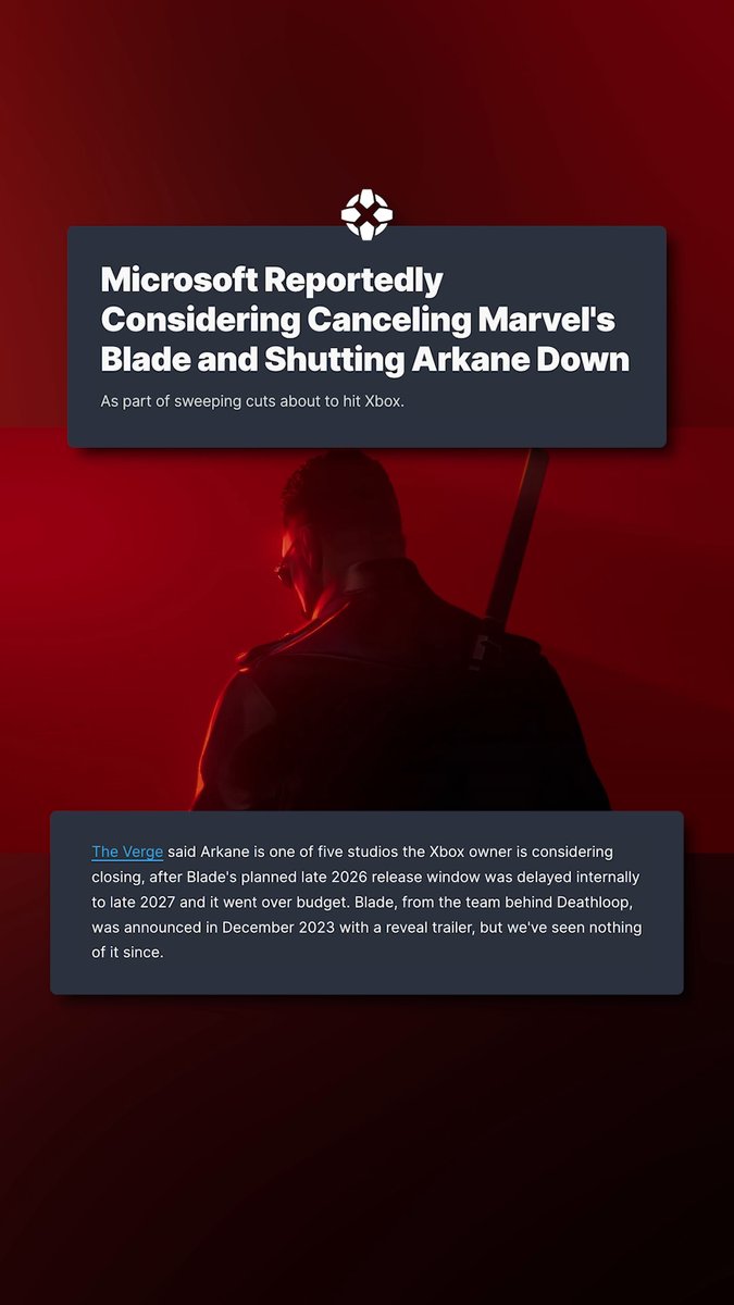 The developers behind Dishonored, Prey, and Deathloop could lose their chance at releasing their Blade game.