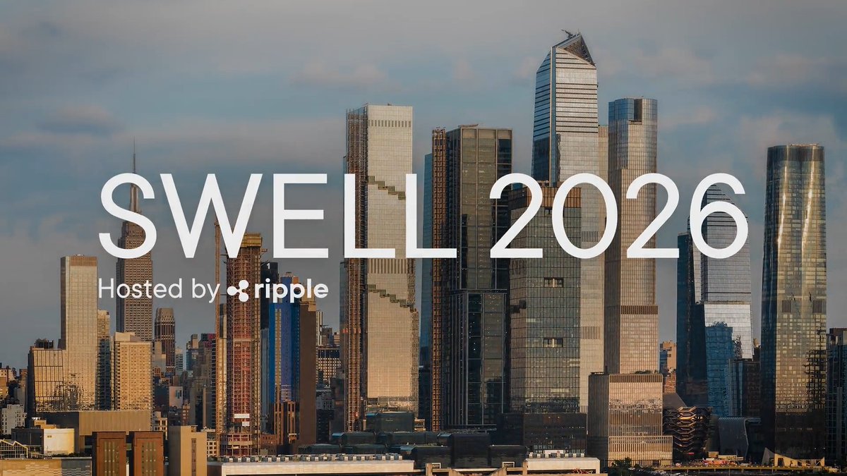 Swell in 30 seconds. This October, Swell returns to New York City for three days at The Shed with financial leaders, builders, developers, researchers, and the XRP community. Early Bird pricing ends July 11. Register: