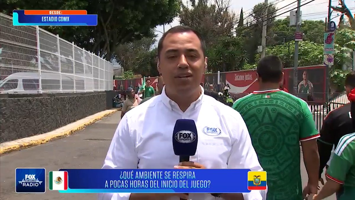 "ESTABA PENSADO QUE ECUADOR ESTUVIERA EN ESTADOS UNIDOS Y NO EN MÉXICO" 😐 Rodrigo Tovar 🏀 platicó sobre la polémica que envuelve a Ecuador y la falta de boletos a sus aficionados para el partido contra México en #LaCopaxFSMX #FOXGolMéxico