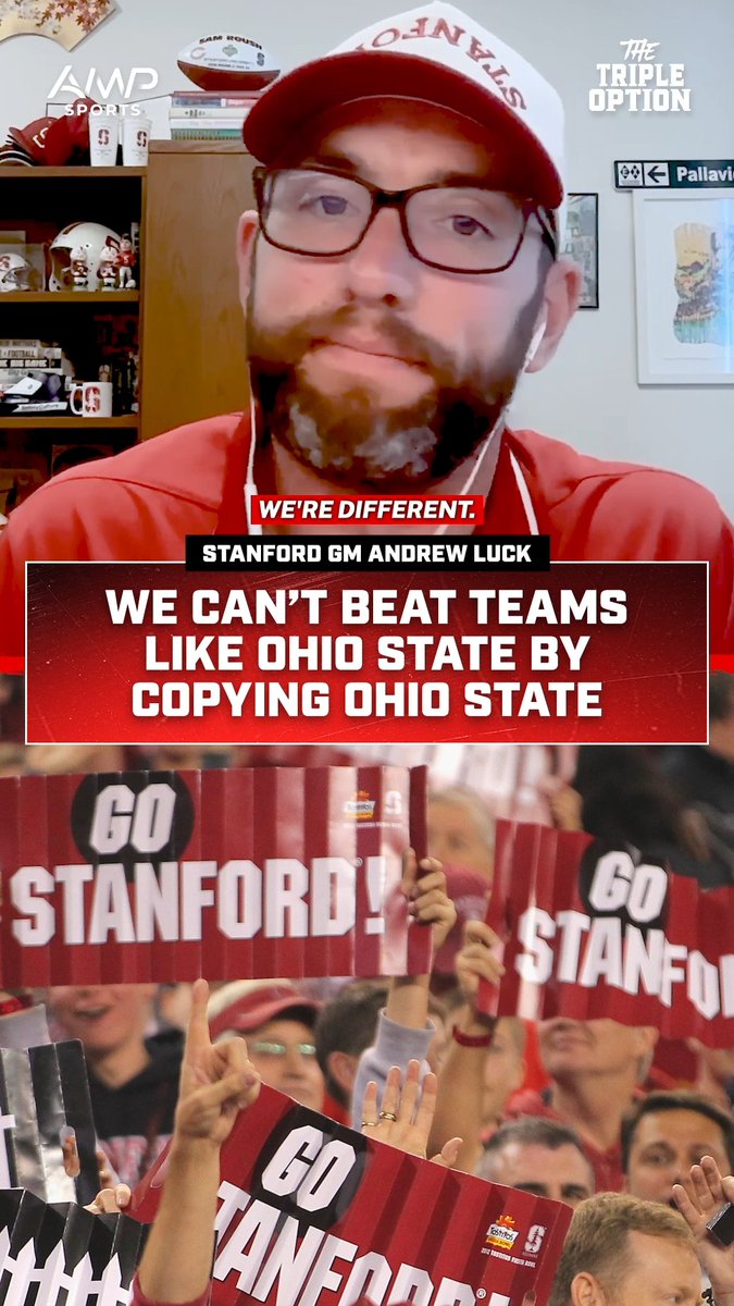 Andrew Luck knows that Stanford needs to lean on it's strengths to win a championship. Stanford Football
