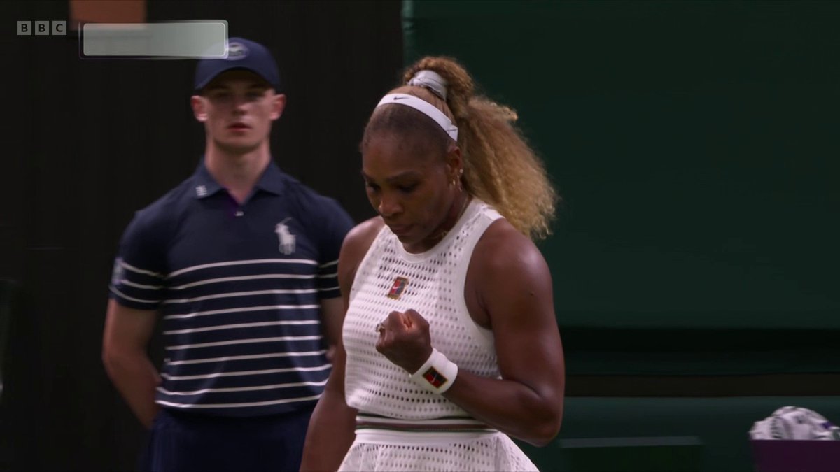 Listen to that roar! 🤩 Serena Williams takes Maya Joint to a deciding set 👏