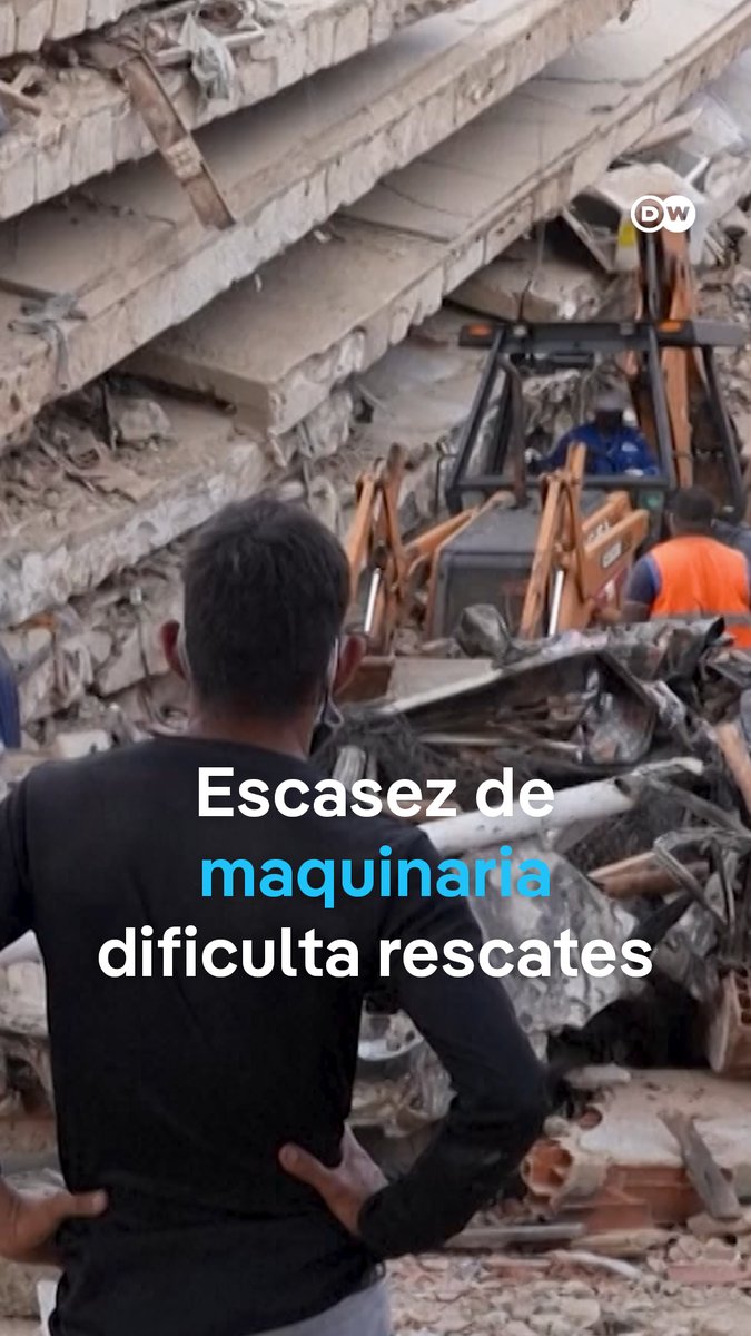 🇻🇪 | DESASTRE EN VENEZUELA: Venezolanos denuncian falta de maquinaria para remover los escombros.
