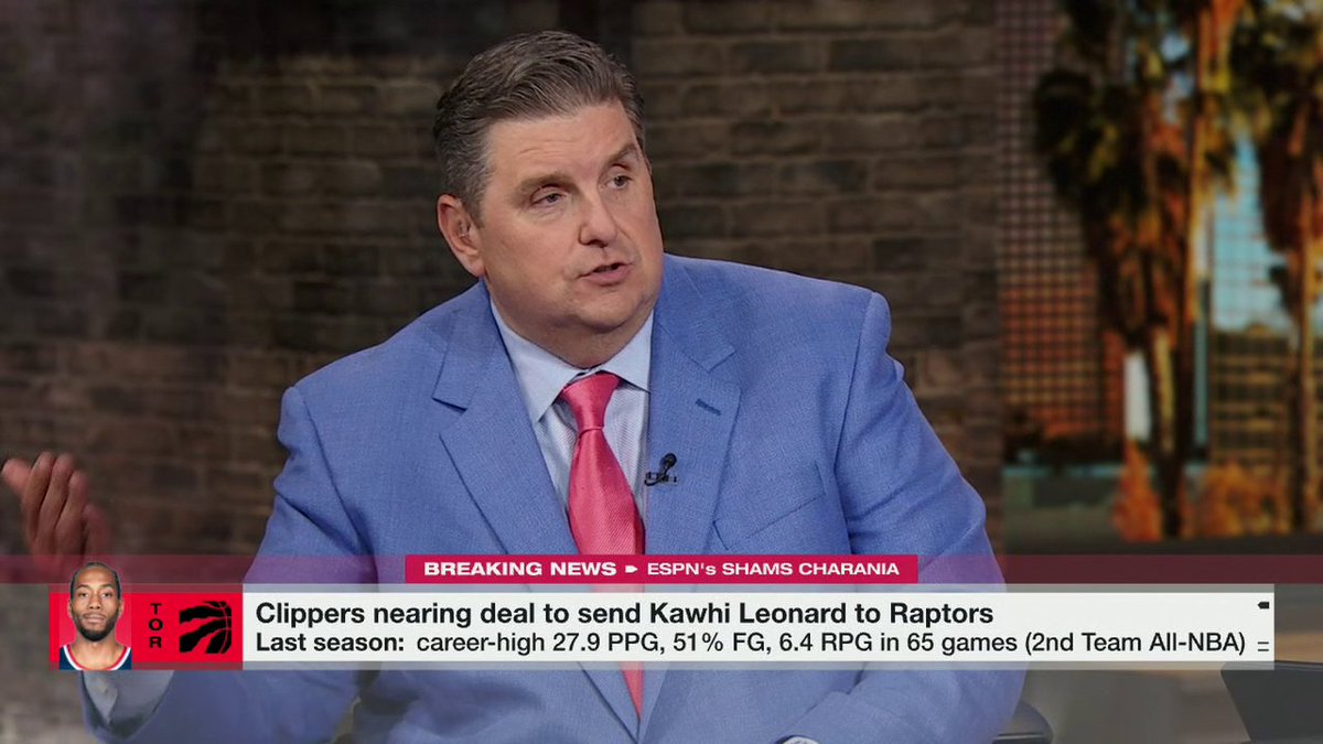 "This is a real, balance-of-power shifting trade. This is the first major transaction that has changed the balance of power." Brian Windhorst says the Raptors are ready to contend after trading for Kawhi Leonard 👀