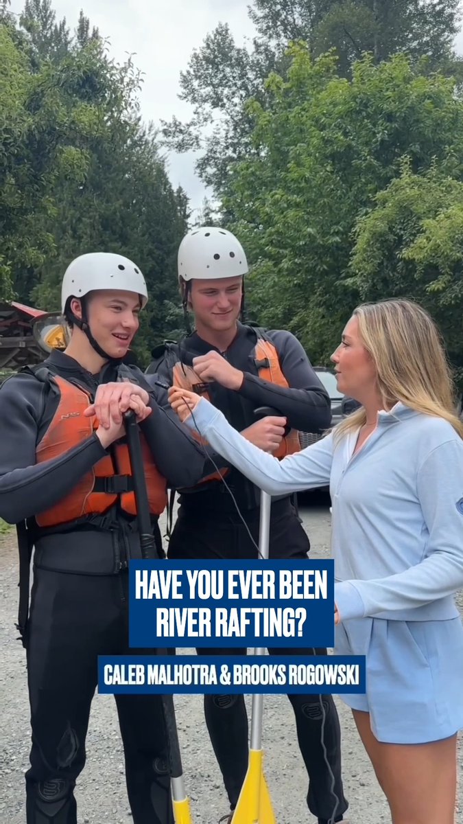 Safe to say that expectations varied for river rafting. 😅