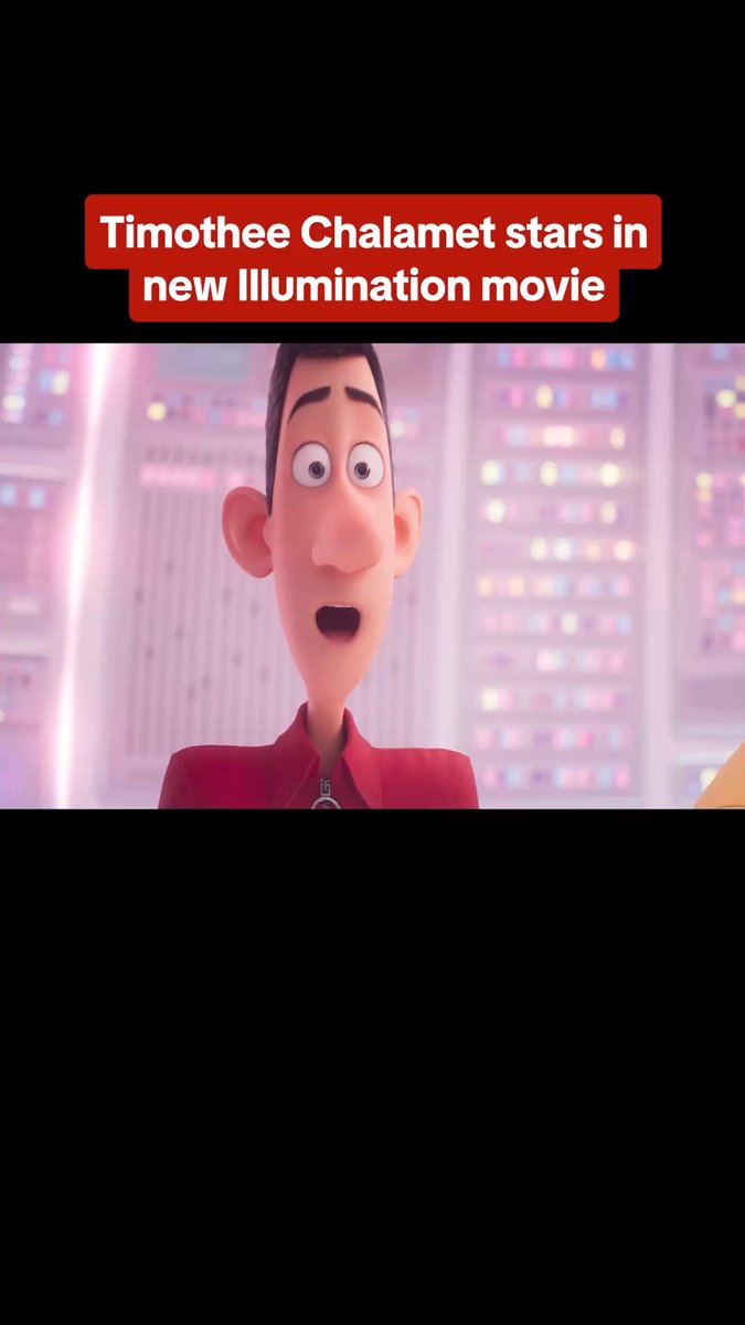 Not Alone stars Timothée Chalamet and Selena Gomez in what looks like a sci-fi rom-com from Illumination Animation.