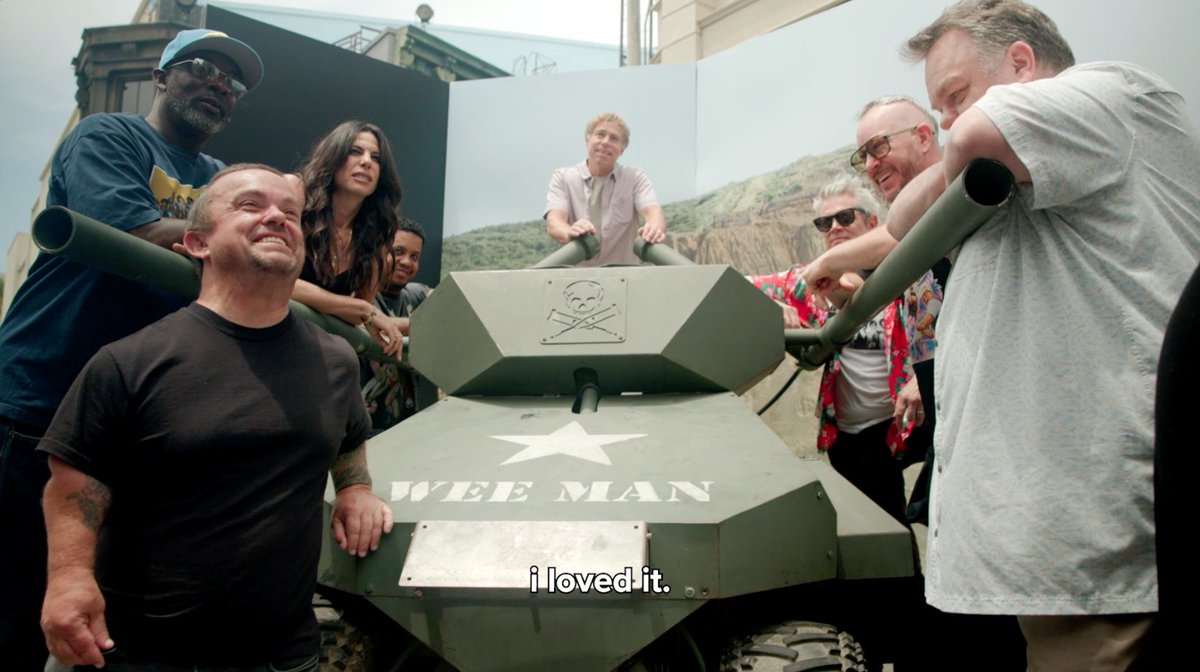 the gang reminisces about their apocalypse milkshake episode and the wee tank that came out of nowhere with heat. go see jackass: best and last in theatres this holiday weekend!