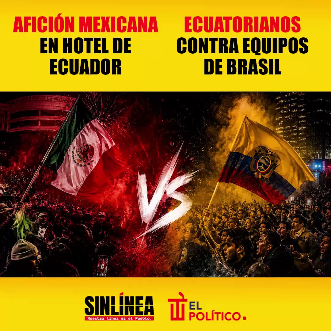 Quien se lleva, se aguanta 🫵🏻 🔴 Ahora resulta que #Ecuador está indignado porque la afición no los dejó dormir 🙄 | Ah, pero hace un año andaban haciendo lo mismo contra Brasil 😂🇪🇨