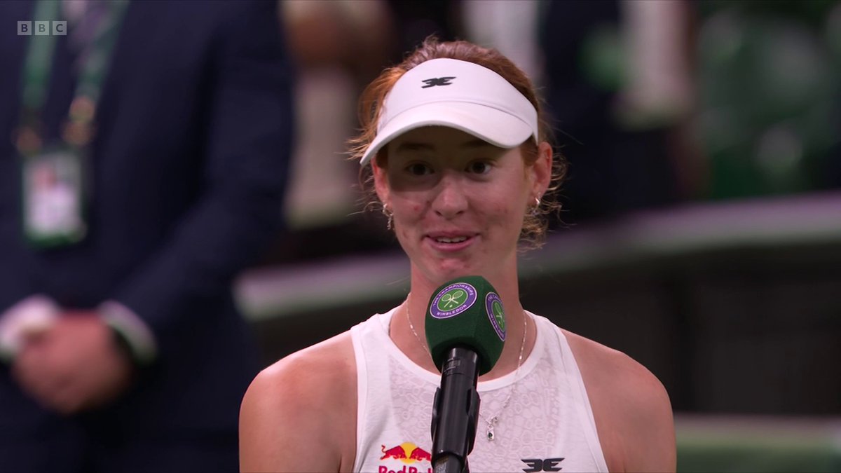 "She has such an aura, she's such a legend" ❤️ Maya Joint has nothing but praise for Serena Williams after beating the 44 year old in three sets 🤝