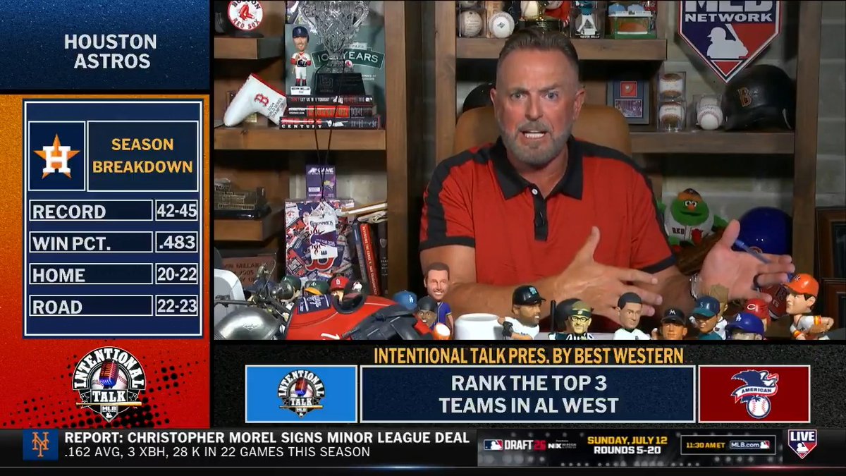 The Rangers have won five games in a row and are the only team above .500 in the AL West! 📈 Rank Texas, Seattle and Houston for which team has the best chance to win the division. Siera Santos | Kevin Millar | RyanDempster