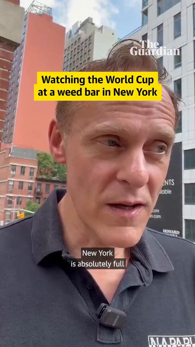 Smoking weed at the World Cup