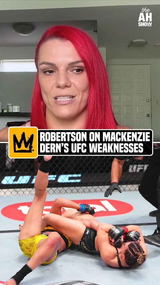 Gillian Robertson breaks down some of the flaws she sees in Mackenzie Dern 👩‍🏫 #HelwaniShow