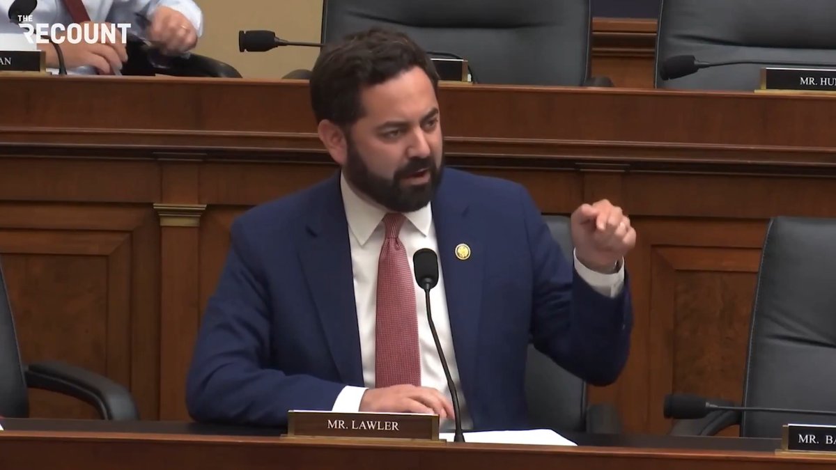 Reps. Mike Lawler and Jamie Raskin scream at each other during a hearing. Raskin: “You should get the hell out of here!” Lawler: “You’re a disgrace!”