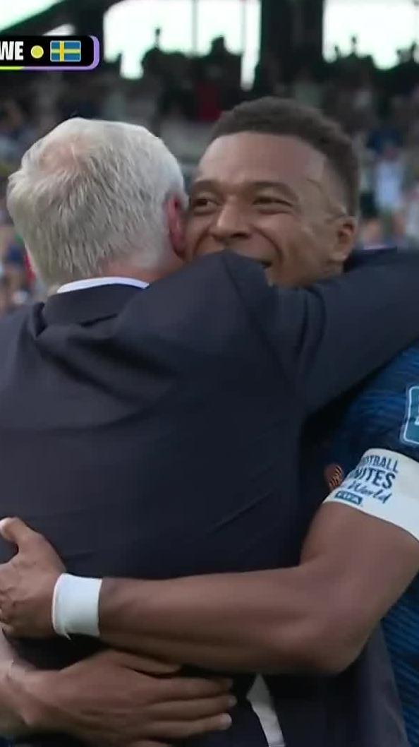 Banger after banger after banger from Kylian Mbappé 🤩 This one was for Didier Deschamps 🥹🫂 📺 Stream #FIFAWorldCup2026 on DStv:
