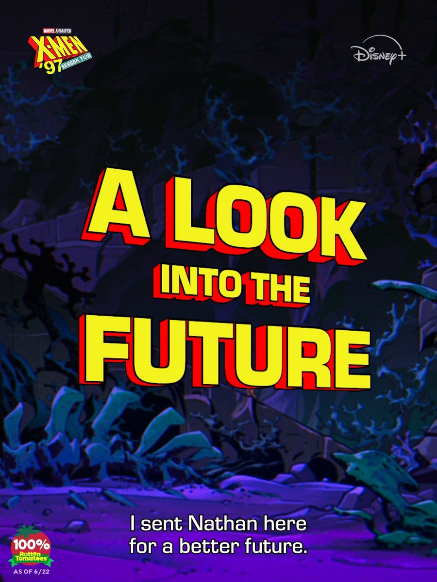 📍 THE FUTURE: 3960 A.D. Stream Marvel Animation’s #XMen97 Season 2 tomorrow at midnight PT, only on Disney+.
