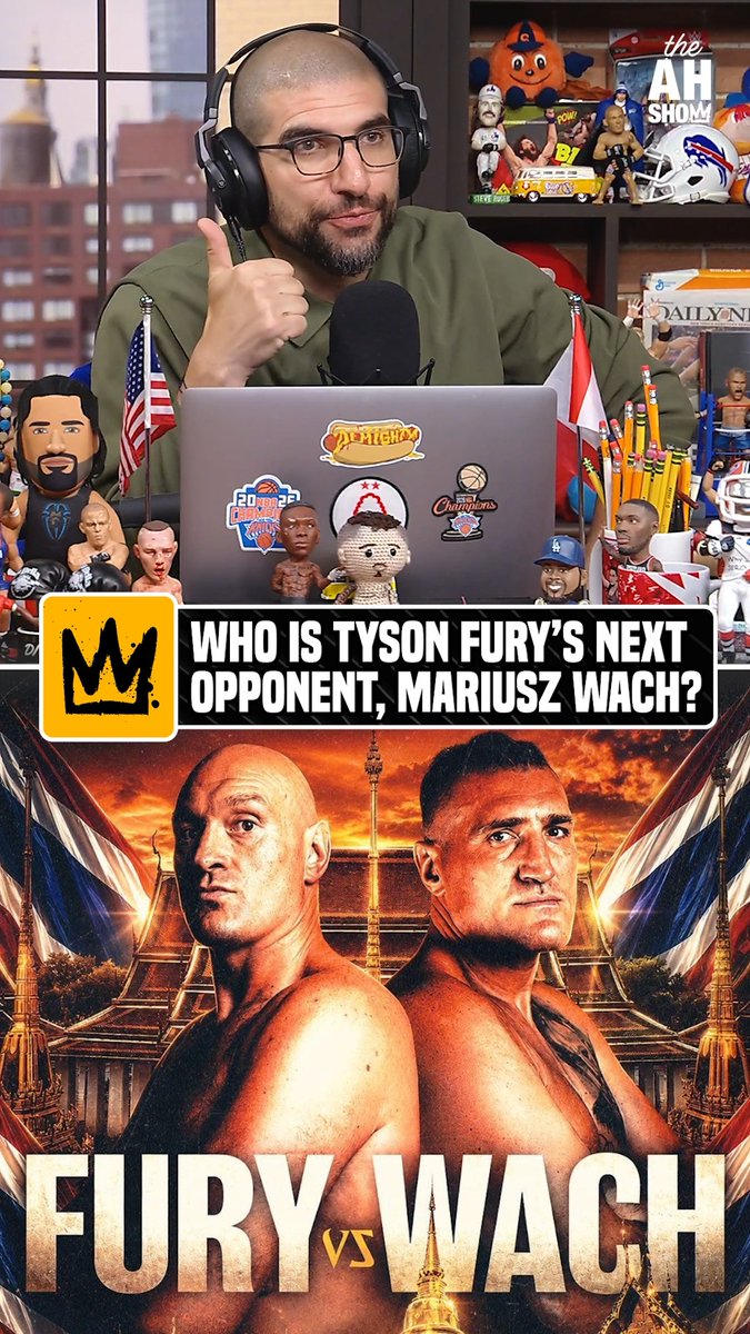 If you don't know much about Tyson Fury's next opponent, don't worry, you're not alone 🤷 #HelwaniShow