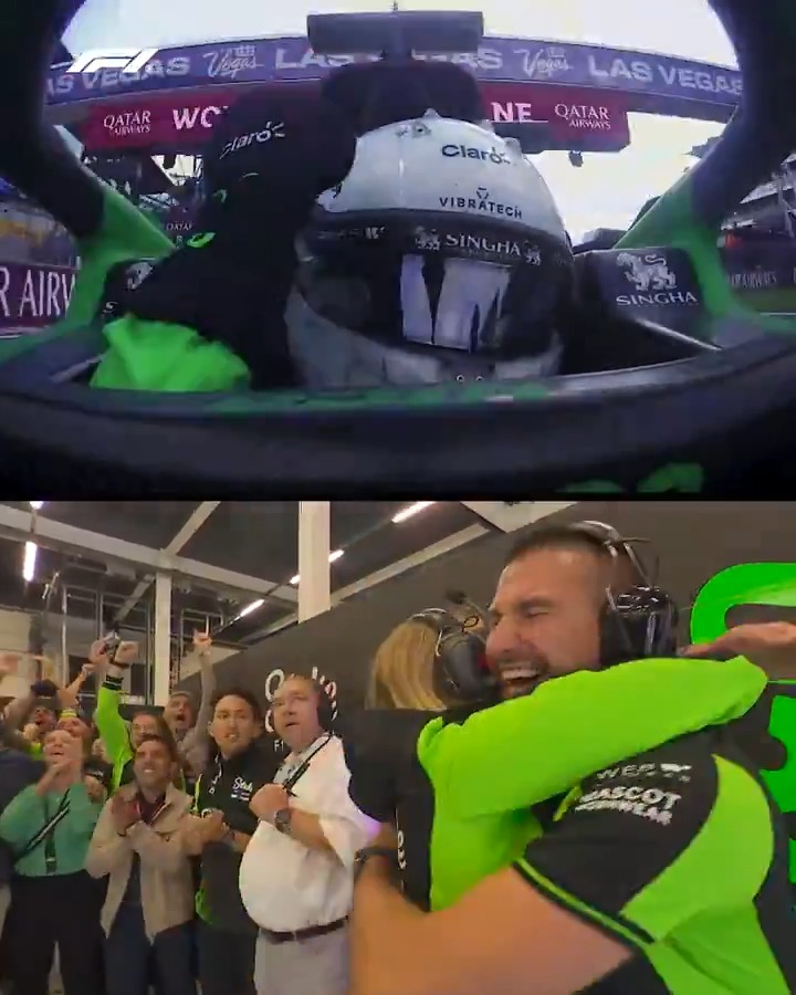Nico Hulkenberg's first podium at Silverstone was one of the best moments in 2025.