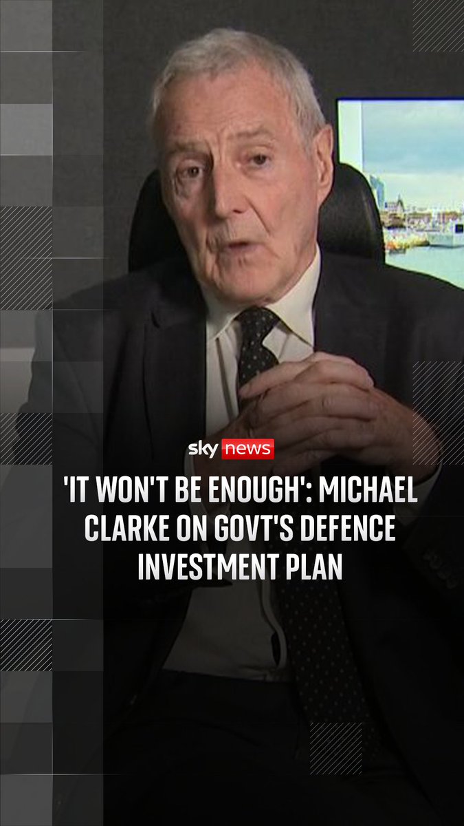 Sir Keir Starmer has unveiled his long-awaited defence investment plan, but Professor Michael Clarke explains why the extra £15 billion 'won't be enough'. Read more on this story: