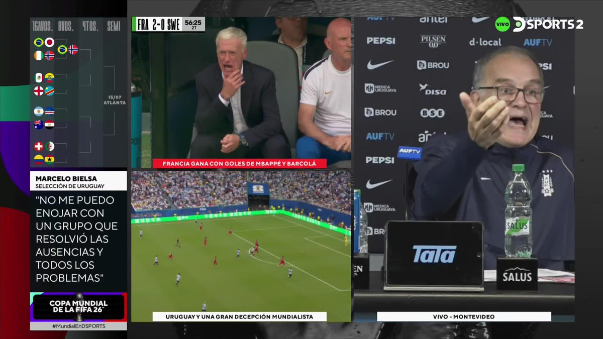 "SE DESCRIBE COMO VENDE HUMO AL QUE EXPLICA UN FRACASO CON ARGUMENTOS. ESTOS NO HACEN QUE EL FRACASO SEA MENOR" Marcelo Bielsa se refirió a los dichos acerca de su persona. #FIFAWorldCup