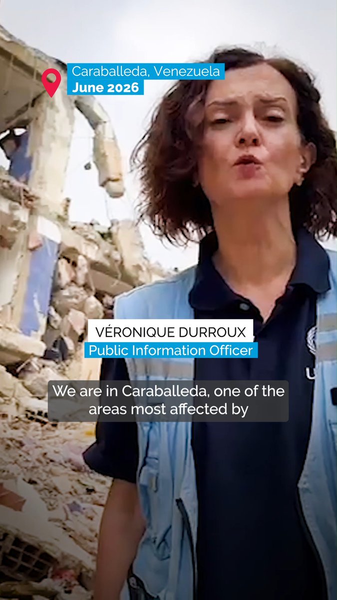 Our colleagues remain on the ground in La Guaira after the earthquakes shook Venezuela on 24 June. Although the critical 72-hour window has passed, rescuers continue to find survivors under the rubble. "We keep working to save as many lives as we can."