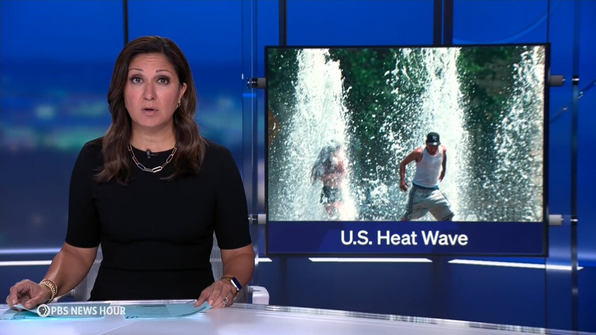 A record-breaking heat wave is intensifying across much of the central and eastern U.S., pushing temperatures to what officials are calling "dangerous" levels. More than 200 million Americans were under alerts on Tuesday for extreme heat. Temperatures felt well above 100 degrees across much of the Midwest. And soon, that same sweltering heat will peak in places like New York. As we look ahead to the July 4 weekend, forecasters say that, starting Wednesday, it's going to get worse before it gets better for large portions of the Midwest, including Chicago, Cleveland and Detroit. The "heat dome," as it's known, shifts east by the end of the week, threatening record temperatures across New York, much of the Mid-Atlantic and even New England.