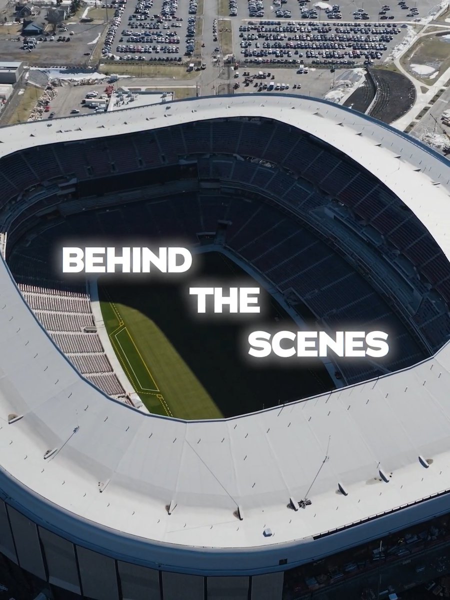 THE home of the Buffalo Bills ‼️ For more BTS: