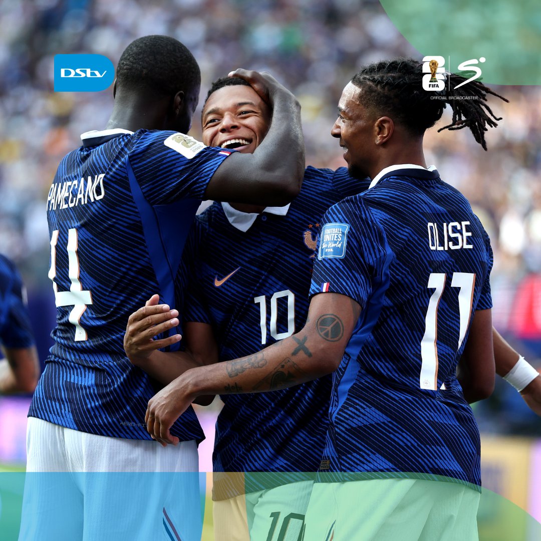 Olise 🤝 Mbappé France's deadly duo put Sweden to the sword in New Jersey.