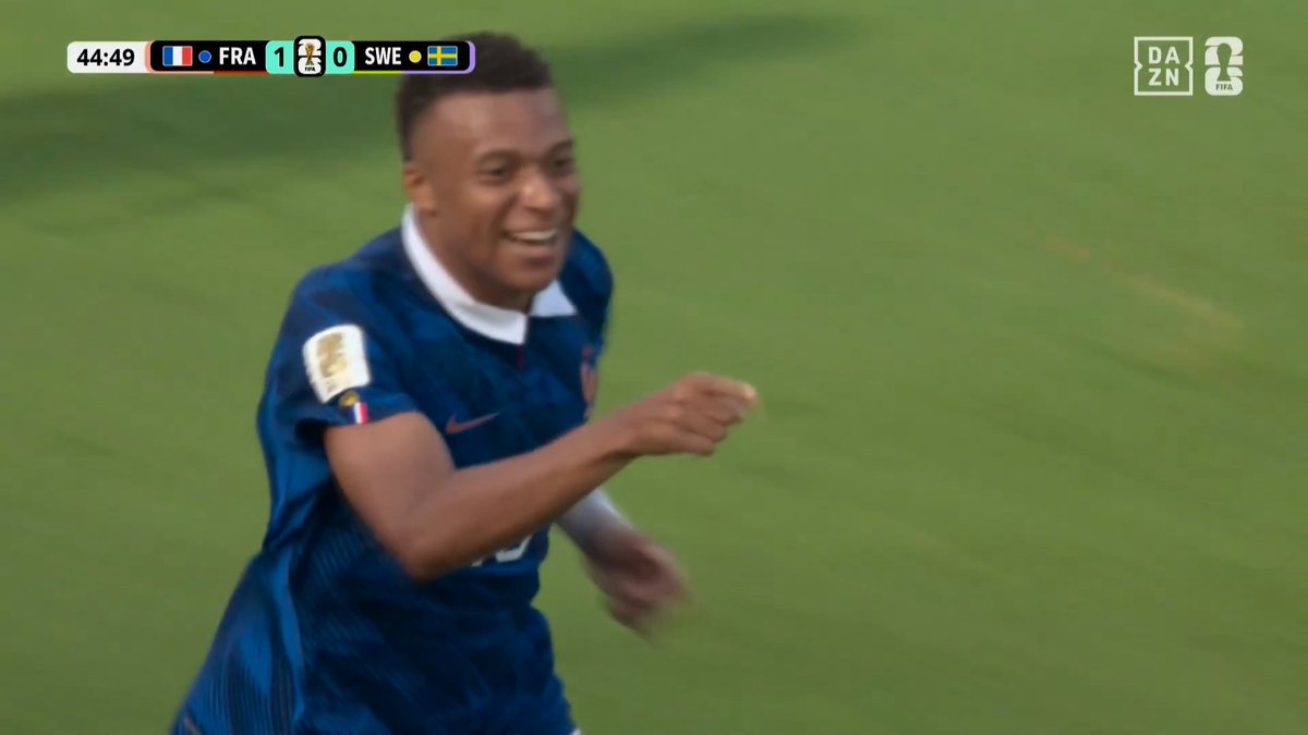 🏆️━━━━━━━━━━━━ FIFAワールドカップ ラウンド32 DAZNピックアップシーン ━━━━━━━━━━━━━⚽ エンバペ🇫🇷がカットインから右足で先制点⚽️ 圧倒的な個の力を見せつける🔥 🆚フランス×スウェーデン ⚽エンバペ(フランス)⏱45分