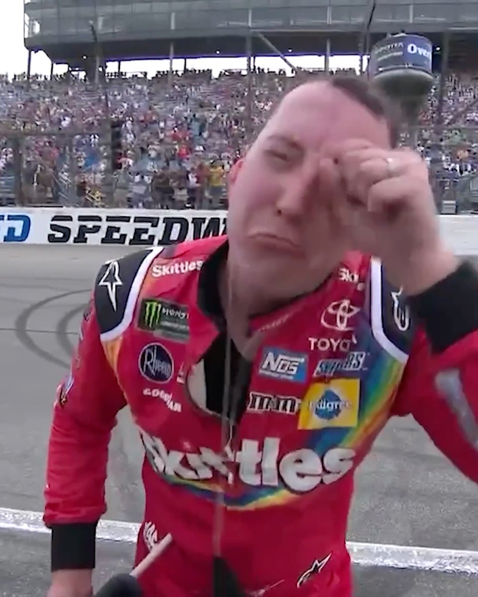 A thrilling lap, an unforgettable finish and some quintessential Kyle Busch.