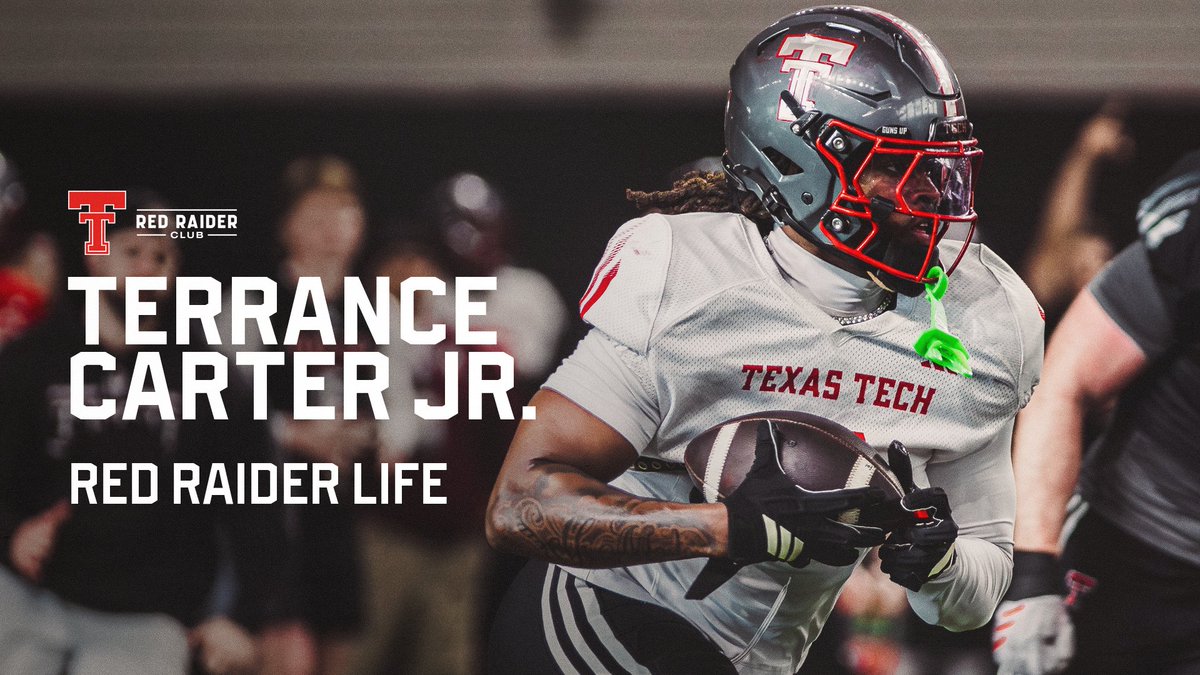 Red Raider Life: Terrance Carter Jr. 🎬 #WreckEm | Red Raider Club