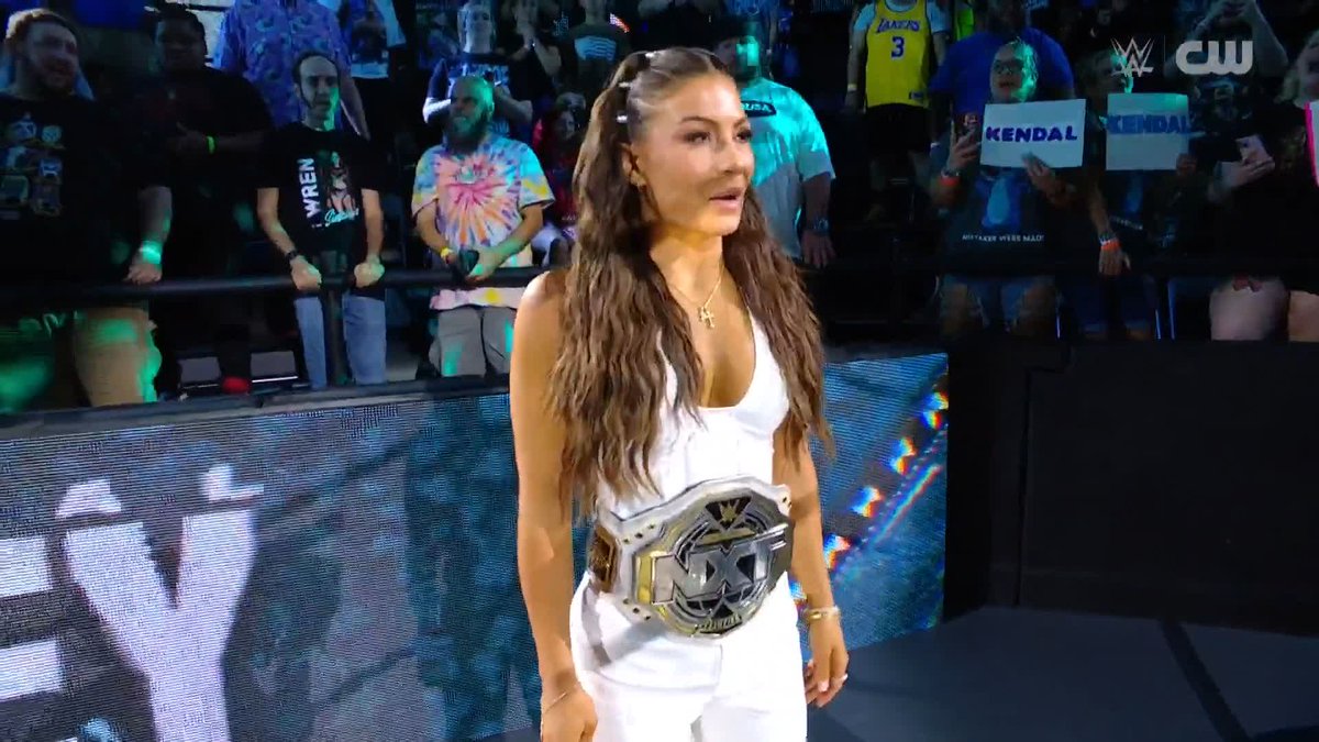 The NEW NXT Women's Champion Kendal Grey! 🔥