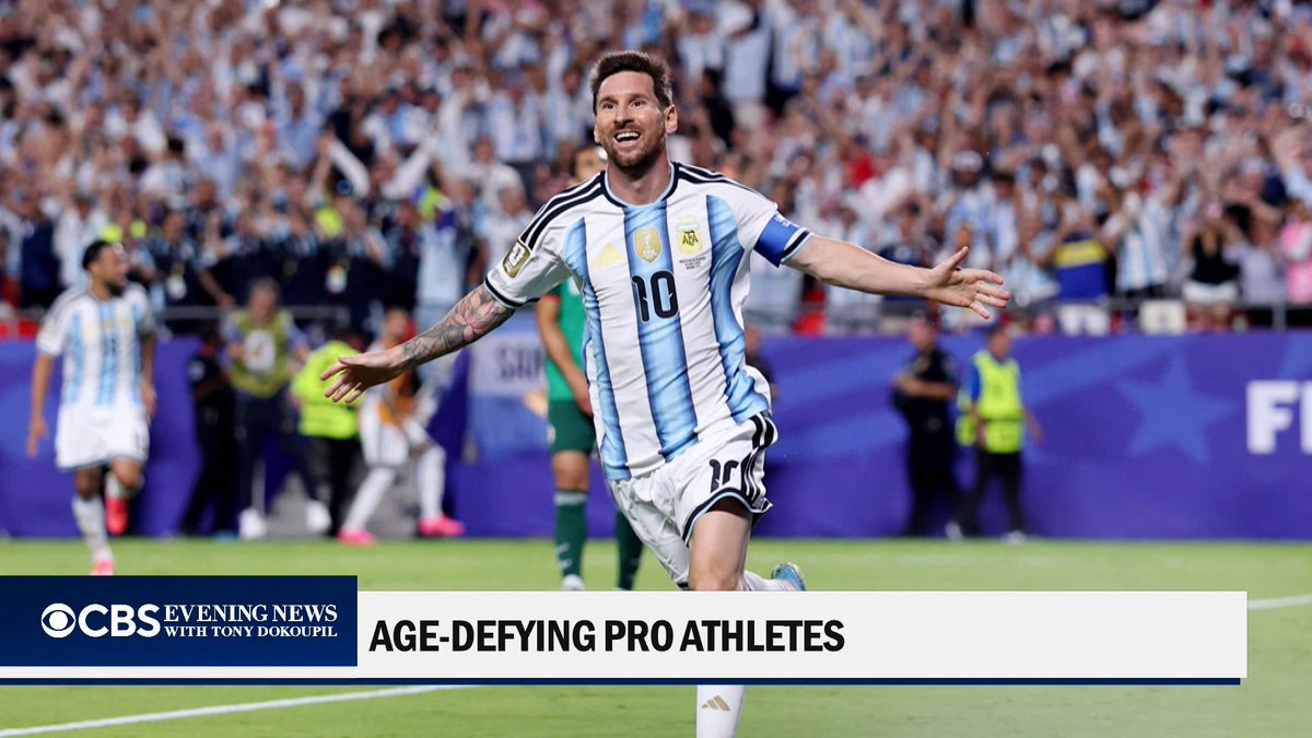40 is not what it used to be, at least not if you're a professional athlete. 44-year-old Serena Williams returned to Wimbledon, albeit losing to a 20-year-old. 41-year-old LeBron James just announced he'll be playing another year, though leaving the Lakers. We look at the age-defying pro-athletes amazing fans and inspiring generations.