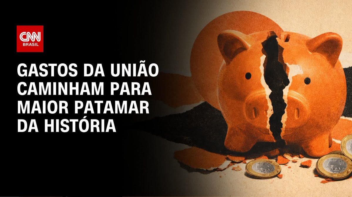 Gastos da União caminham para maior patamar da história; assista #CNNPrimeTime