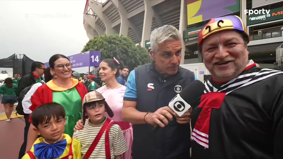 Nhonho tá fininho! #CopaNaGlobo #futebol #ge2026 #mexico #equador #cobertura