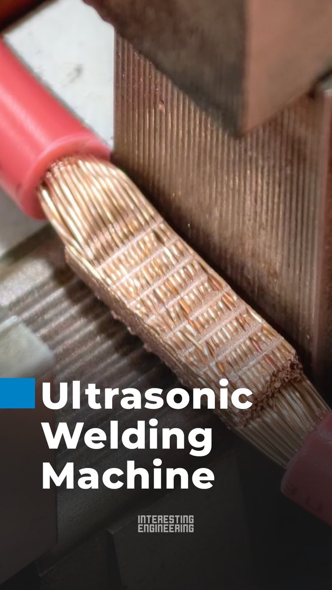Imagine welding things together just by using sound? This ultrasonic welding machine can do it! 🎥 maagultrasonicequipment / IG