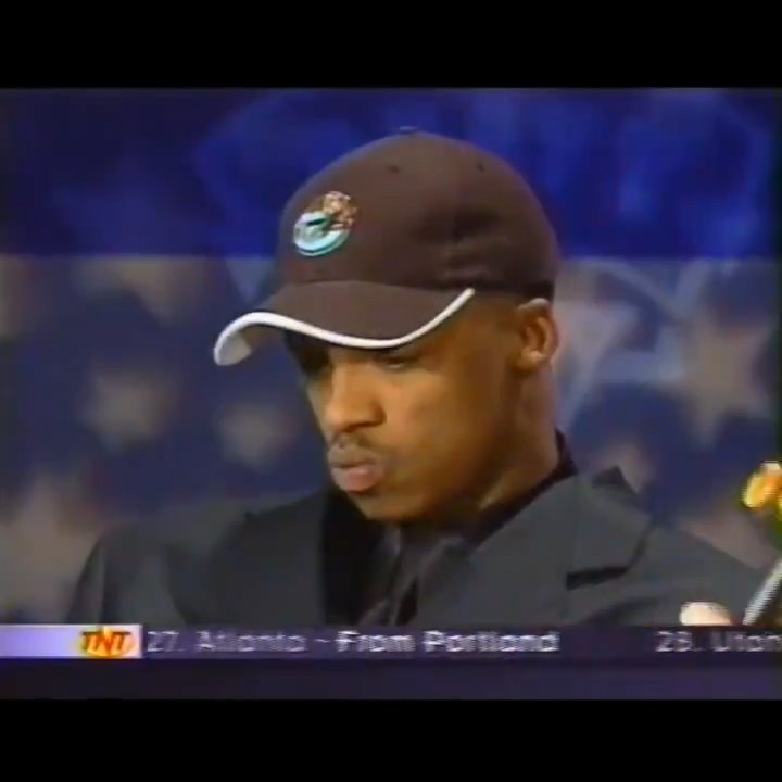 27 YEARS AGO TODAY The Vancouver Grizzlies selected a very unhappy Steve Francis with the 2nd pick in the 1999 NBA Draft.