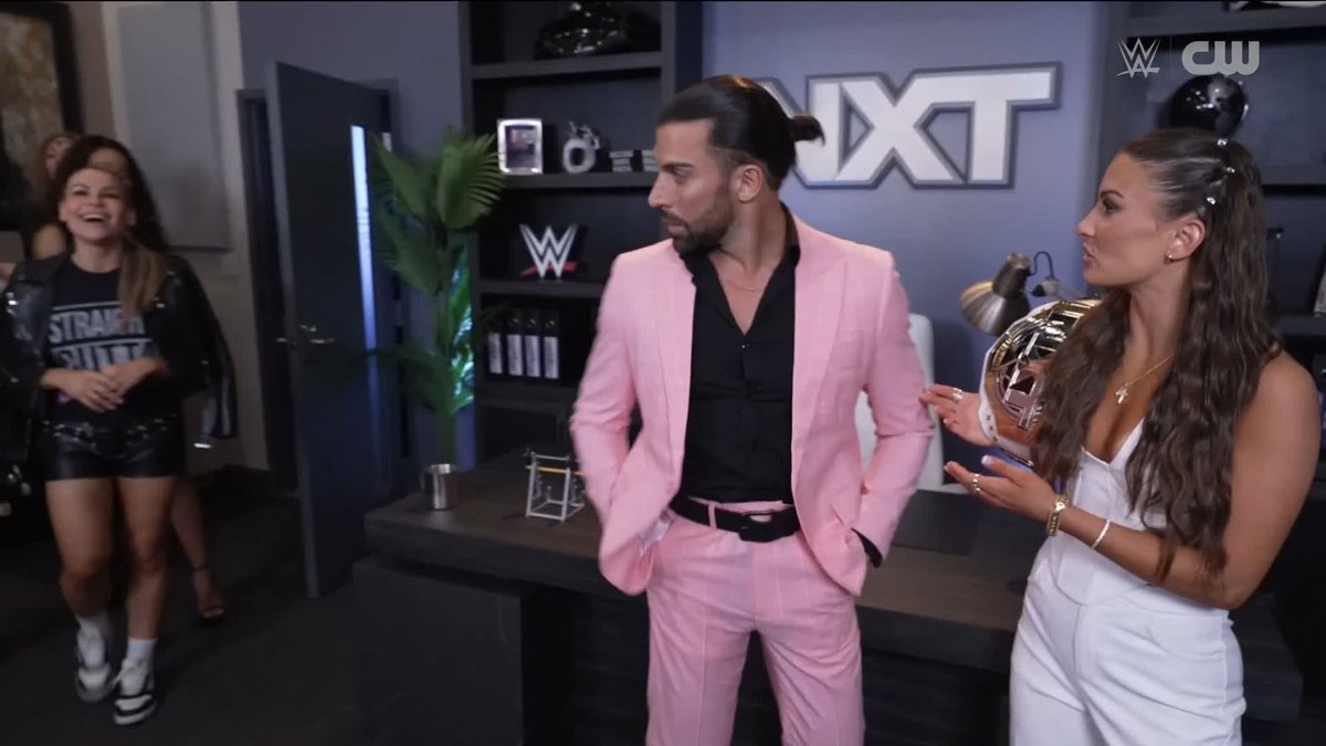 The Lowkey Legend Nattie vs Kendal Grey for the NXT Women's Title NEXT WEEK! 👊
