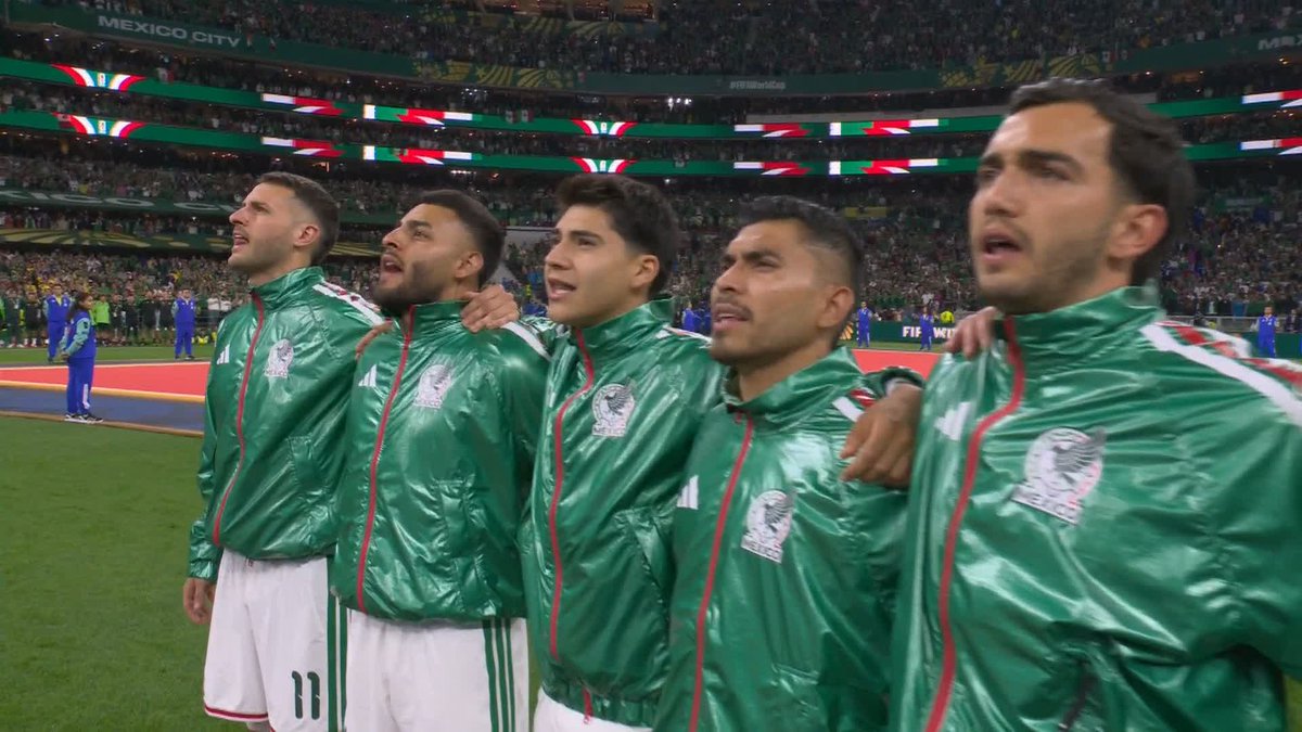 Sound ON!! ๐ Listen to this rendition of Mexico's national anthem, which reverberates throughout the Estadio Azteca in Mexico City ๐ฒ๐ฝ