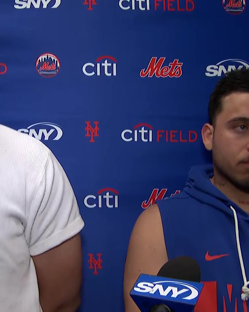 Francisco Alvarez says he's been feeling "really good" at the plate: "I also think I got to keep working and keep getting better."