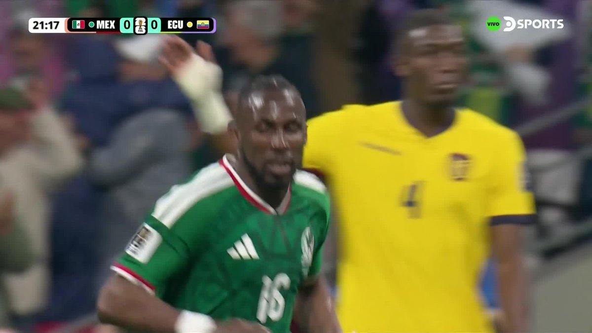 ยกGOLAZO DE MรXICO! Juliรกn Quiรฑones marcรณ el 1-0 ante Ecuador por los 16avos de final de la Copa Mundial de la FIFA 2026โข
