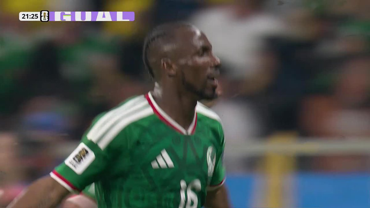 🤯🇲🇽 PFFF, QUE GOLAZO DE JULIÁN QUIÑONES PARA EL 1-0 DE MÉXICO ANTE ECUADOR.