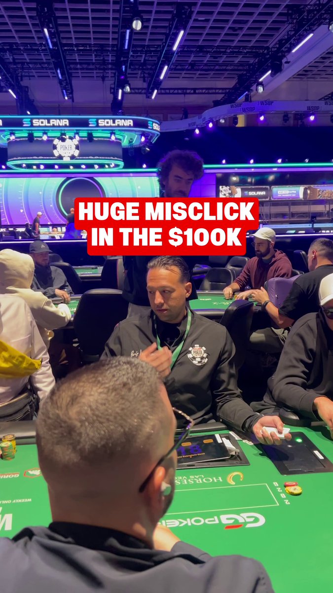 What Would Your Ruling Be? Gruffudd Pugh-Jones found himself in a tricky spot during the $100,000 High Roller. Intending to call a bet of 32,000, he accidentally put out 107,000 in chips. The floor was called and ruled it a raise. How would you handle this at the table?