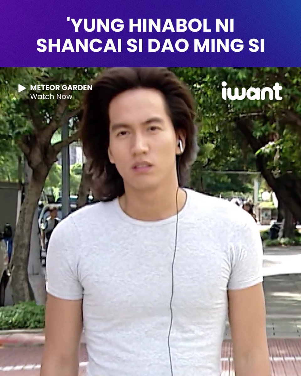 Eto 'yung scene na parang kagat ng dinosaur. SHAKEEET! 😭 Tara na't mag-relapse! Watch #MeteorGarden Seasons 1 & 2 on iWant!