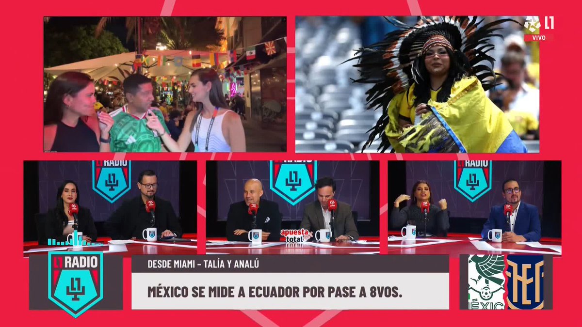 Hincha de México 🇲🇽 en Estados Unidos: "Los sudamericanos han vivido engañados de que son mejores que los de Concacaf" #L1Radio 📺 Conoce cómo ver L1MAX en vivo 👉