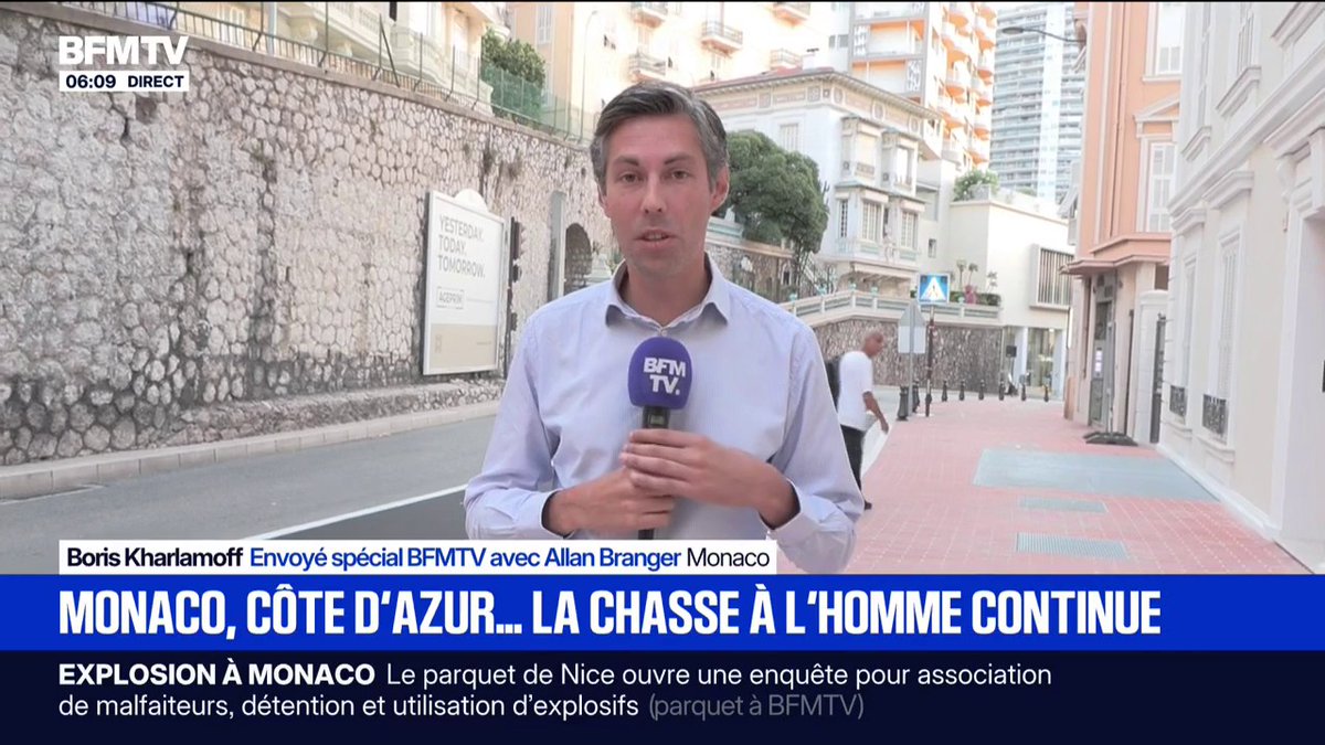 Colis piégé à Monaco: le suspect est toujours recherché
