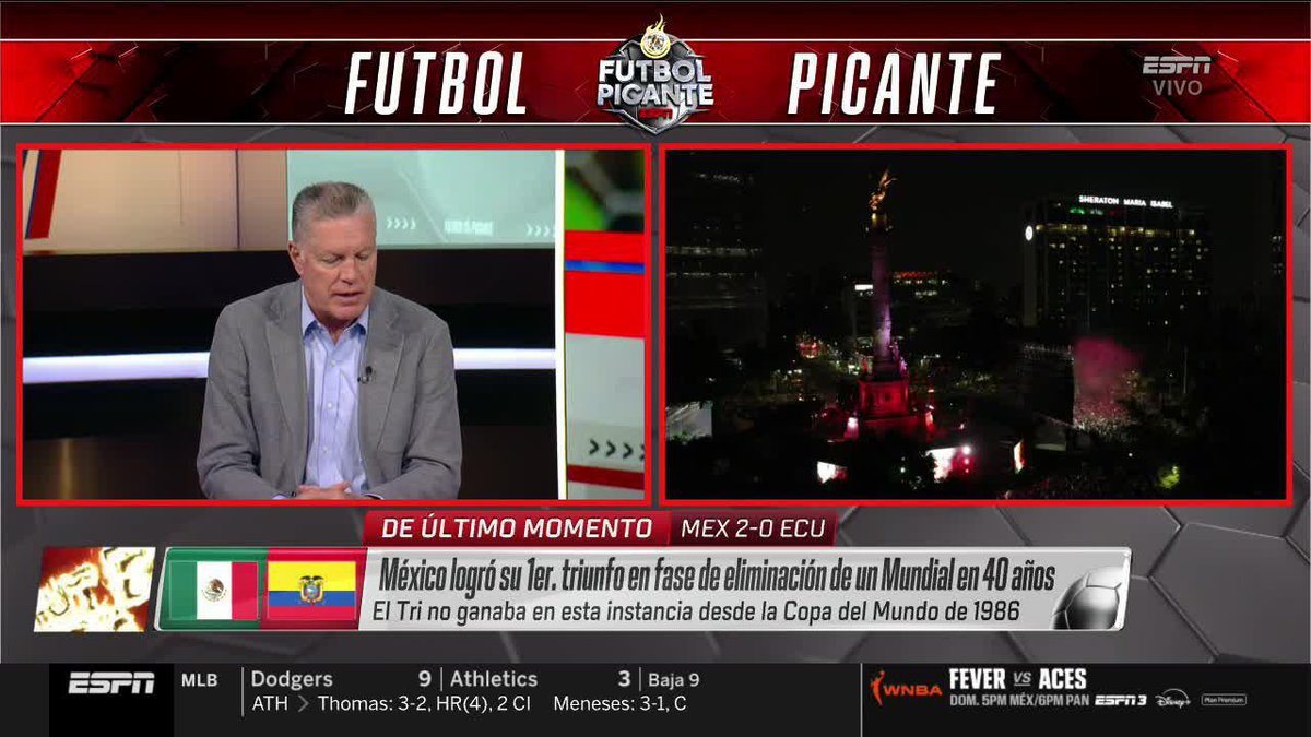 🗣 "Para mí uno de los mejores partidos que he visto" 🗣 "Quizá el más perfecto en la historia del futbol mexicano" Ricardo Peláez L conmovido tras lo que jugó México.