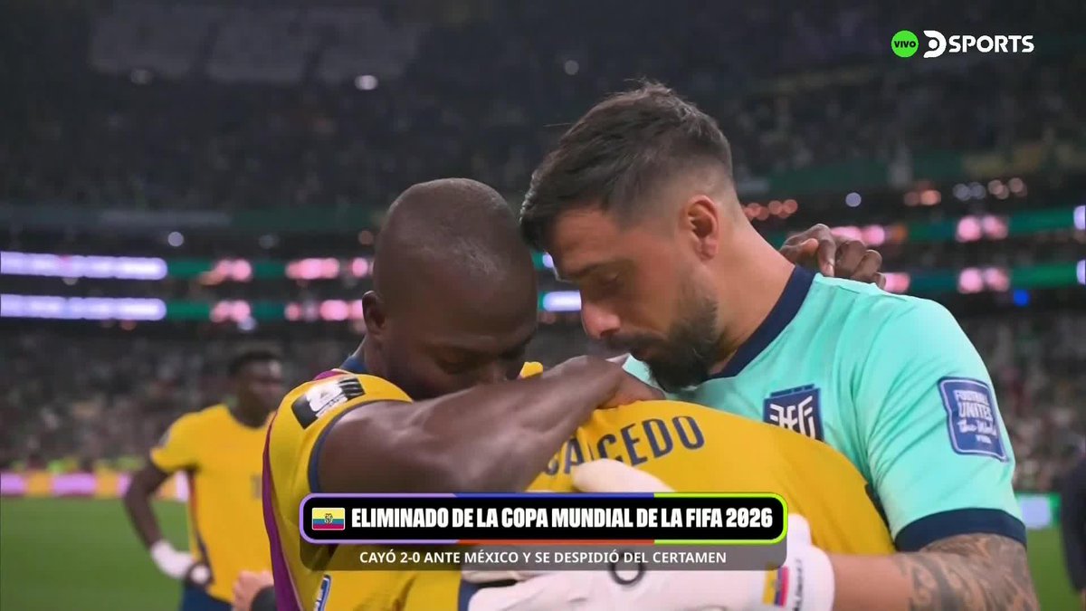 🇲🇽2️⃣⚽️0️⃣🇪🇨 | 16avos DE FINAL | MUNDIAL 2026: Ecuador no pudo contra México y quedó eliminado.
