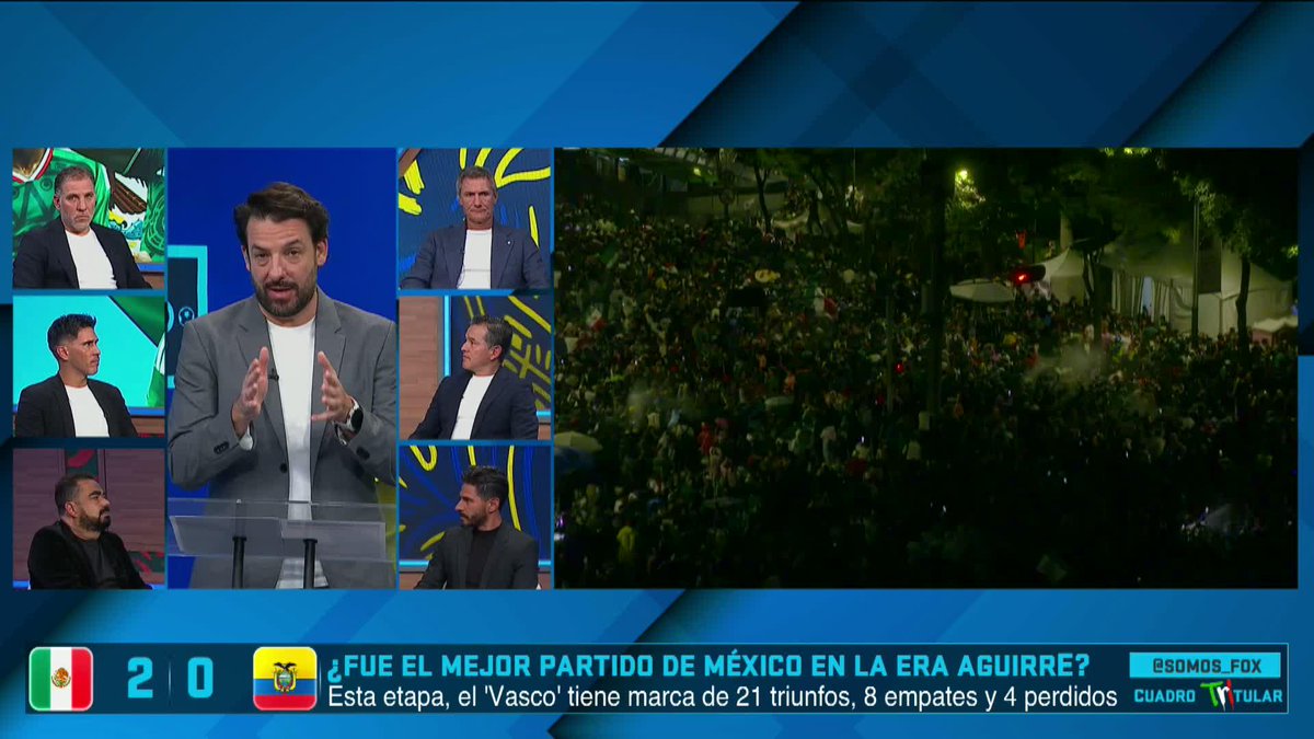 "HASTA TENGO GANAS DE LLORAR": Angel García Toraño R.P. 🇲🇽🥹 García Toraño totalmente conmovido y orgulloso de la Selección Mexicana. 📺 #CuadroTRItular