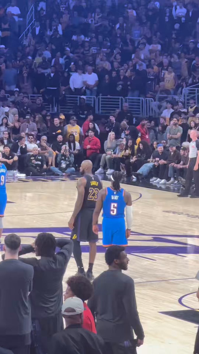 Proud to say the last words LeBron heard wearing a Lakers jersey was MY words, “Lebron you’re not clutch like Kobe” 😂 Thank God this dude will be out of my city, they don’t love you like Kobe ✌️