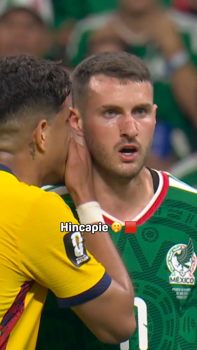 Dopo Almiron la nuova regalo punisce anche #Hincampie 🫢🟥 #MessicoEcuador #FIFAWorldCup #DAZN
